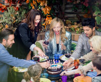 Paddy Considine, Drew Barrymore, Toni Collette, Dominic Cooper and Jacqueline Bisset in "Miss You Already."