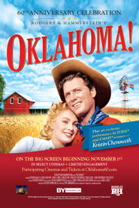 Oklahoma! 60th Anniversary poster
