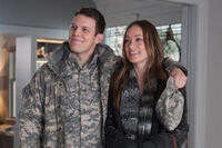 Ed Helms as Hank and Olivia Wilde as Eleanor in "Love The Cooper."