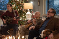 Ed Helms as Hank , John Goodman as Sam and Alan Arkin as Bucky in "Love The Cooper."