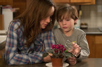 Brie Larson and Jacob Tremblay in "Room."