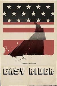 Poster art for "Wheels and Reels Presents: Easy Rider."