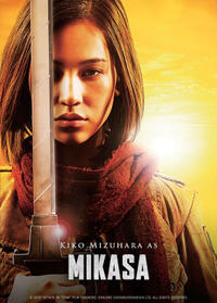 Character poster for "Attack On Titan - Part One."