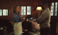 Sandra Bullock as Jane, Ann Dowd as Nell and Anthony Mackie as Ben in "Our Brand Is Crisis."