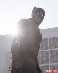 Chadwick Boseman as Black Panther in "Captain America: Civil War."