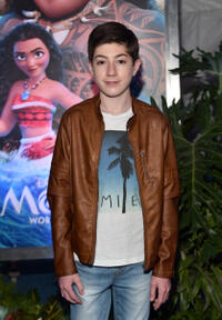Mason Cook at the California premiere of "Moana."