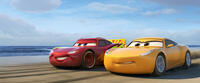 A scene from "Cars 3."