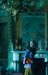 A scene from " Alice Through the Looking Glass."