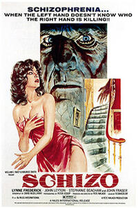 Poster art for "Schizo."
