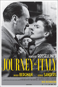 Poster art for "Journey to Italy."