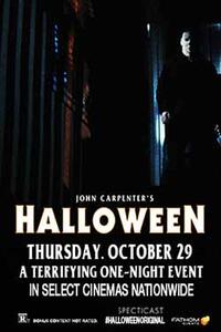 Poster art for "John Carpenter's Halloween."