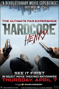 Poster art for "Hardcore Henry."