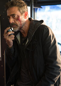 Jeffrey Dean Morgan as Vaughn in "Heist."