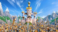 A scene from "The Angry Birds Movie."