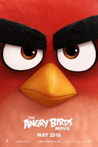 The Angry Birds Movie 3D poster