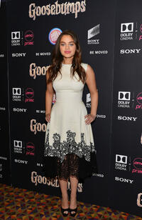 Odeya Rush at the New York premiere of "Goosebumps."