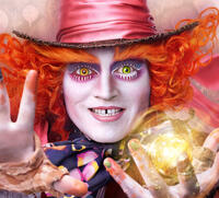 A scene from " Alice Through the Looking Glass."