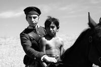 Mihai Comanoiu as Ionita and Alberto Dinache as Tintiric in "Aferim."