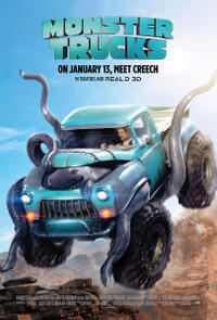 Monster Trucks poster art