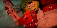 A scene from "Sausage Party."