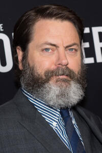 Nick Offerman at the California premiere of "The Founder."