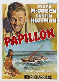 Poster art for "Papillon."