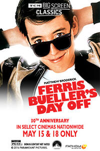 Poster art for "Ferris Bueller’s Day Off (1986) presented by TCM."