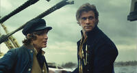 Cillian Murphy as Matthew Joy and Chris Hemsworth as Owen Chase in "In The Heart Of The Sea."