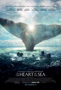 In the Heart of the Sea 3D poster art