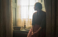 Agyness Deyn as Chris Guthrie in "Sunset Song."