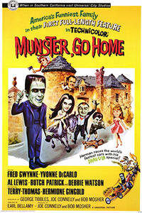 Poster art for "Munster, Go Home!"