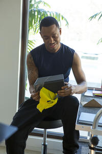 Terrence Jenkins as Charlie in "The Perfect Match."