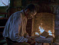 A scene from "The Birth Of A Nation."