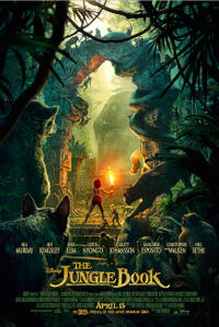 The Jungle Book 3D poster art