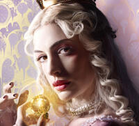 A scene from " Alice Through the Looking Glass."