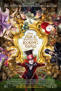 Alice Through the Looking Glass poster art
