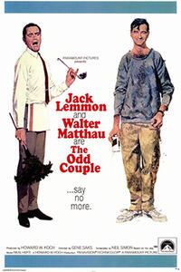 Poster art for "The Odd Couple."