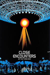 Poster art for "Close Encounters Of The Third Kind."