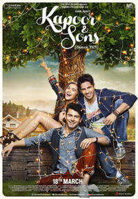 Poster art for "Kapoor & Sons."