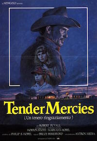 Poster art for "Tender Mercies."