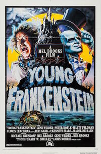 Poster art for "Young Frankenstein."
