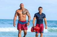 A scene from "Baywatch."