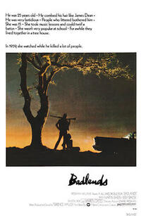 Poster art for "Badlands."