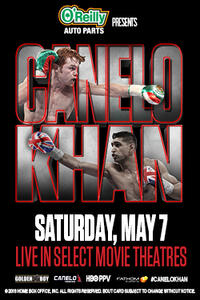 Poster art for "Canelo Alvarez v Amir “King” Khan."
