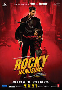 Poster art for "Rocky Handsome."