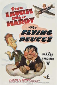 Poster art for "The Flying Deuces."