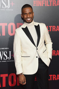 Eric West at the New York premiere of "The Infiltrator."