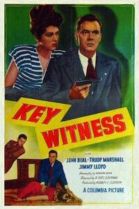 Poster art for "Key Witness."
