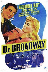 Poster art for "Dr. Broadway."
