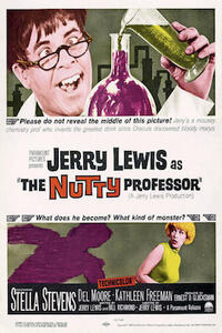 Poster art for "The Nutty Professor."